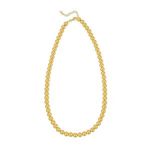 14K Gold Graduated Statement Pallina Necklace